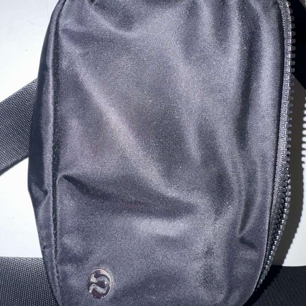 Lulu lemon Black Crossbody Bag